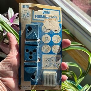 Vtg ROYAL Wire Forming Tool Jewelry Making Crafts Fishing Lures NOS #335 Japan